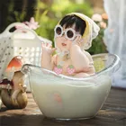 Детская прозрачная акриловая молочная ванна аксессуары для студийной съемки 47x34x27 см
