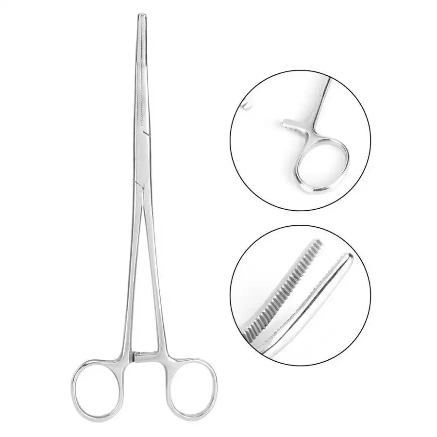 20 см аксессуары для домашних животных зажим волос из Нержавеющей Стали Изогнутый