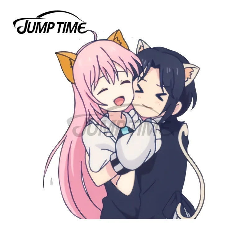 

Автомобильные наклейки JumpTime 13x9,2 см Happy Sugar Life, отличная наклейка на доску для серфинга, мультяшная девушка, водонепроницаемые виниловые накл...