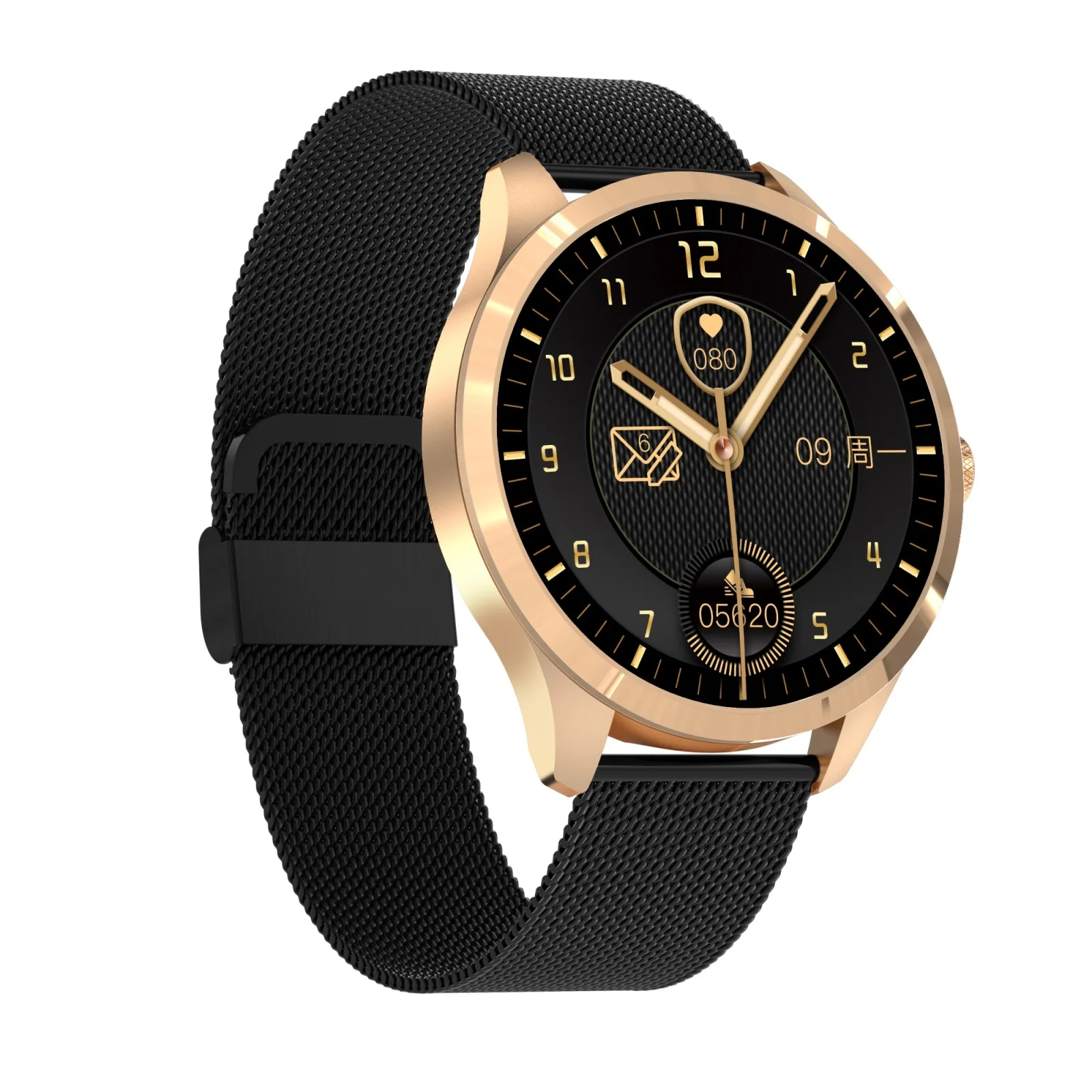 

Q9L 1.28 Inch IPS Color Screen IP67 Waterproof Smart Watch Support Blood Pressure Monitoring/heart Rate Monitoring Men's Watches