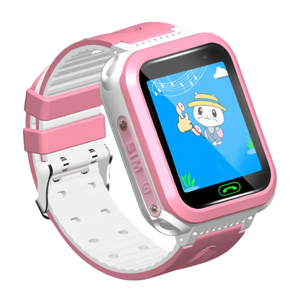 Детские Смарт-часы IP67 водонепроницаемые с GPS Wi-Fi камерой видеозвонками детские