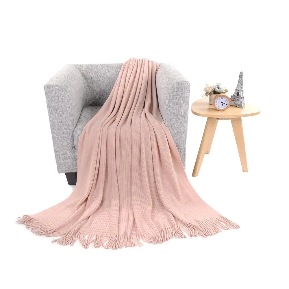 

Home Decorative Soft Throw Blanket Perfect Gift Warm & Cozy for Couch Sofa Bed Beach Travel