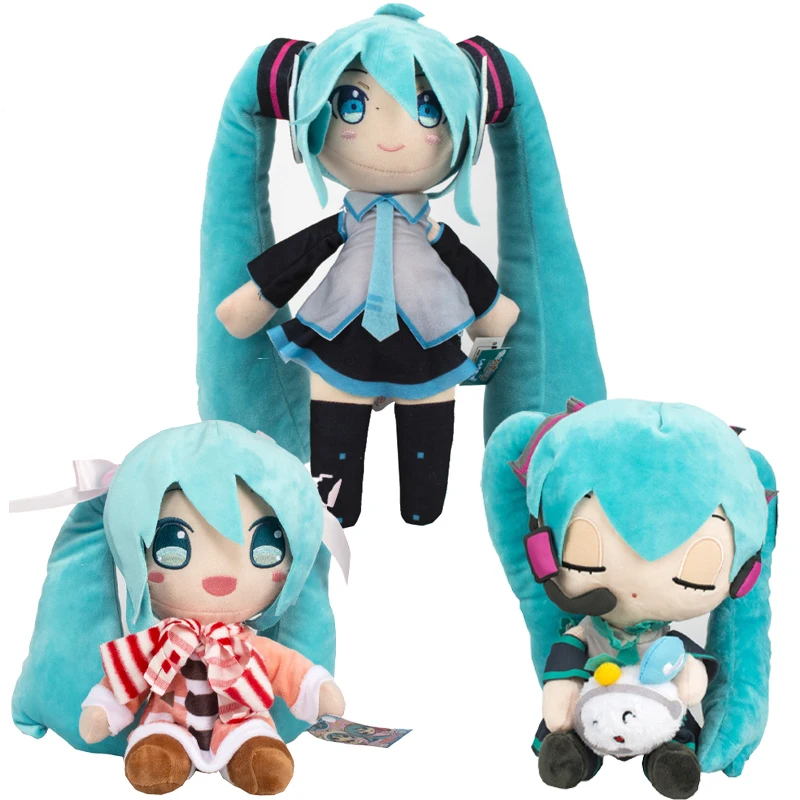 

Мягкая игрушка Hatsune, японское аниме кавайное аниме плюшевое танцевальное Мику Подушка, детские игрушки для девочек, подарок для взрослых, пр...