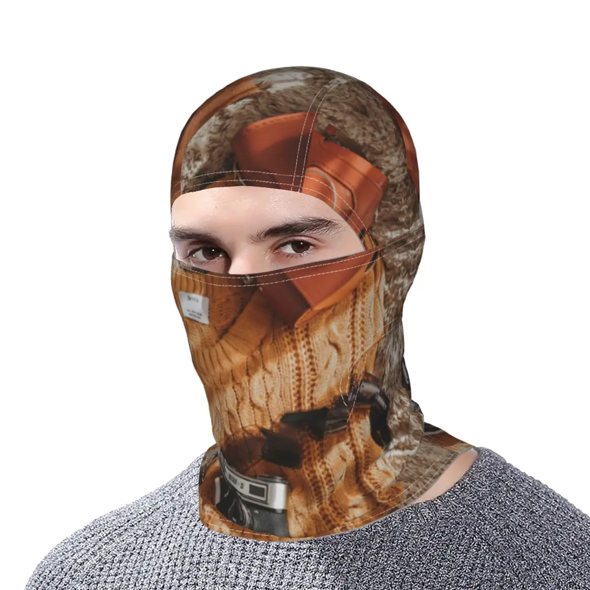 

2021 художественная маска с узором камеры для спорта на открытом воздухе для верховой езды солнцезащитный головной убор Альтернативная Бала...
