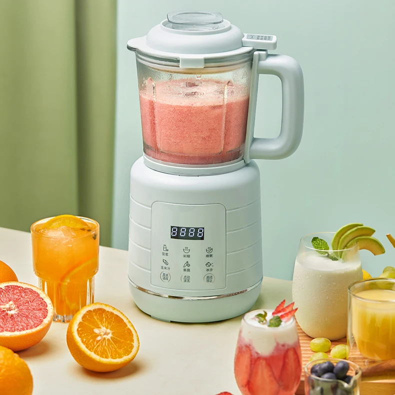 Современная Электрическая зеркальная машина для соевого молока маленькая