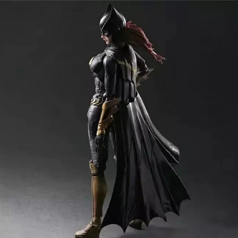 Играть Искусство kai Batman Arkham Супер Герои dc фигурки летучая мышь PA girl 25 см Горячая Коллекция моделей Игрушек для подарков