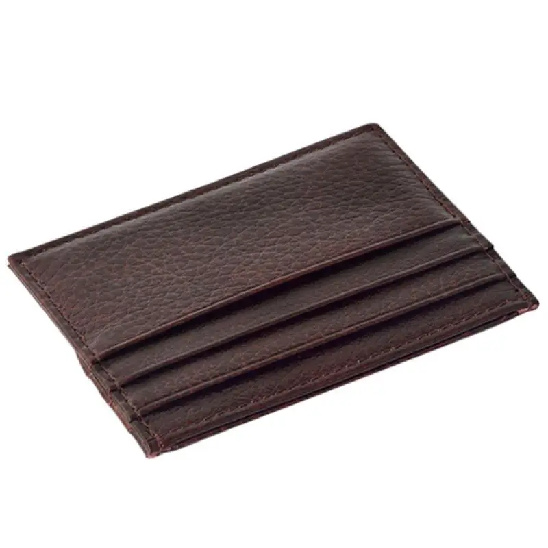 2020 мужской тонкий кошелек из искусственной кожи с отделением для кредитных карт