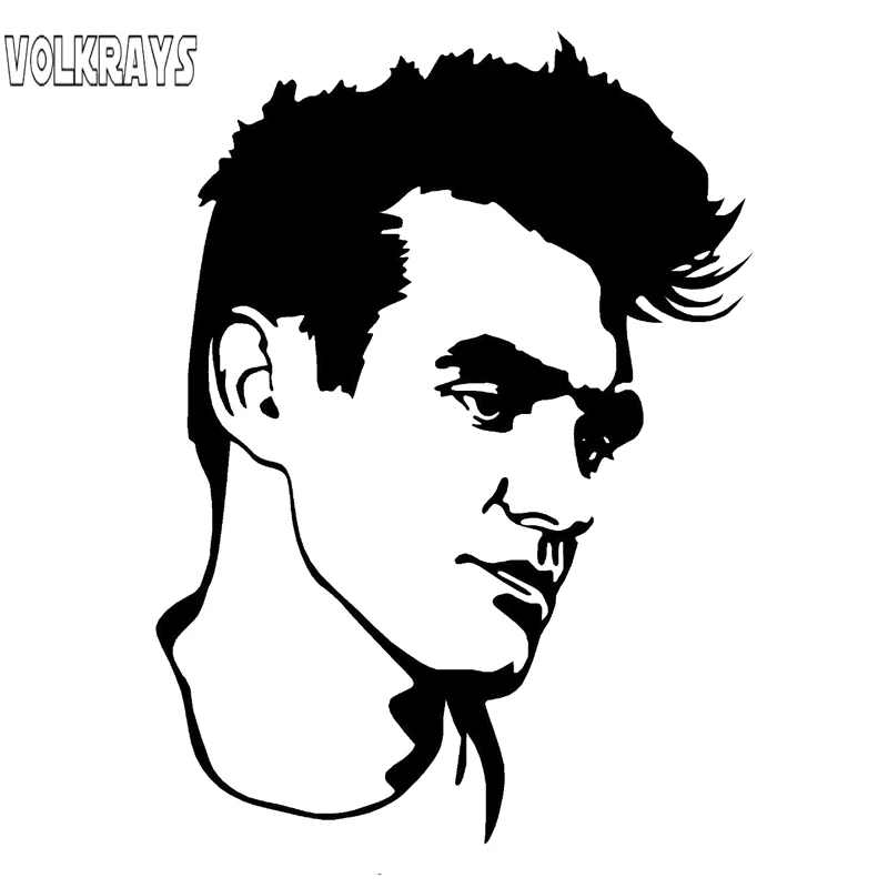 Volkrays креативные автомобильные стикеры Morrissey аксессуары Smiths Светоотражающие