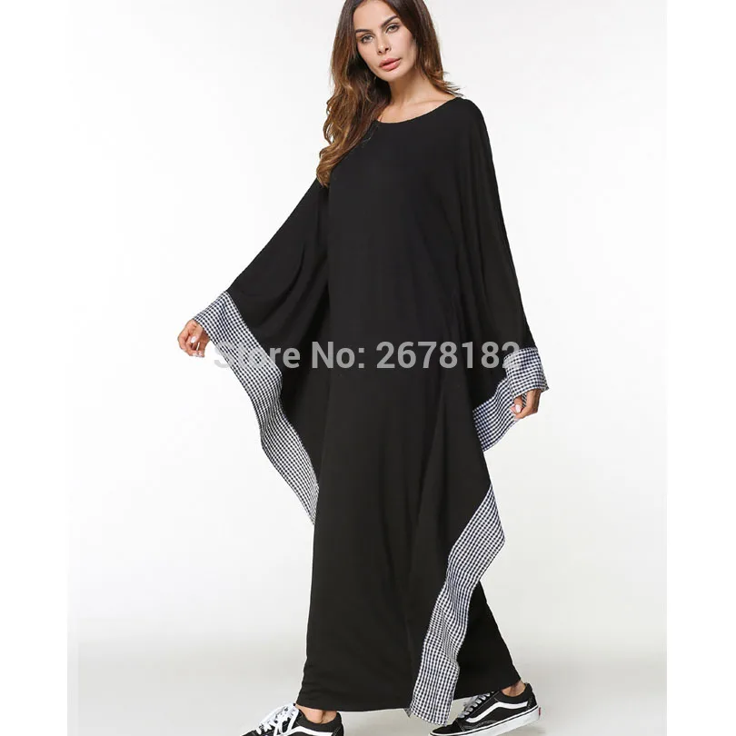 Новые Арабские элегантные свободные абаи кафтан мусульманская Мода