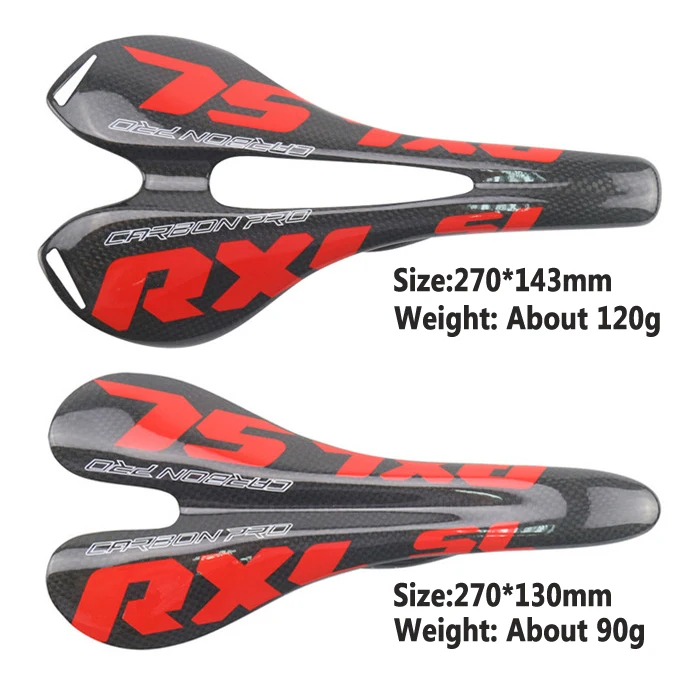 Сверхлегкое сиденье для горного велосипеда RXL SL 270x143 мм 3K|carbon saddle|bike saddlebicycle saddle |