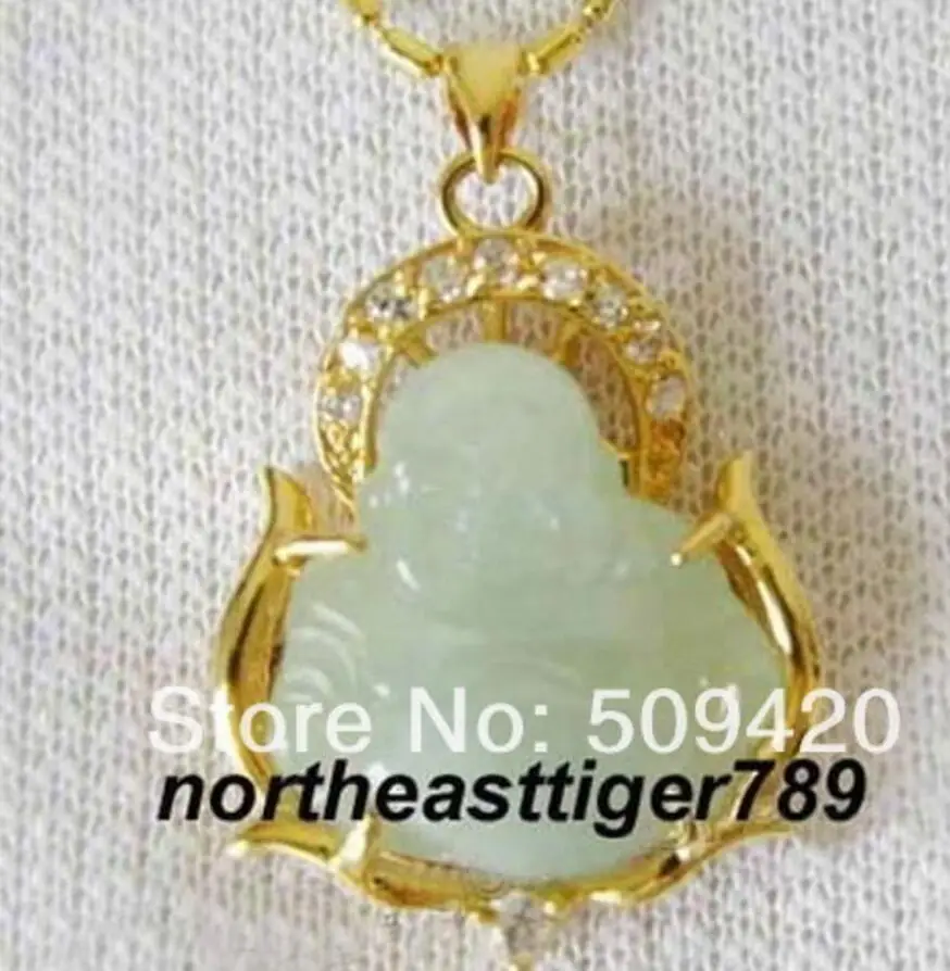 Бесплатная Доставка Оптом&gt Натуральный светильник зеленый камень Будда новый