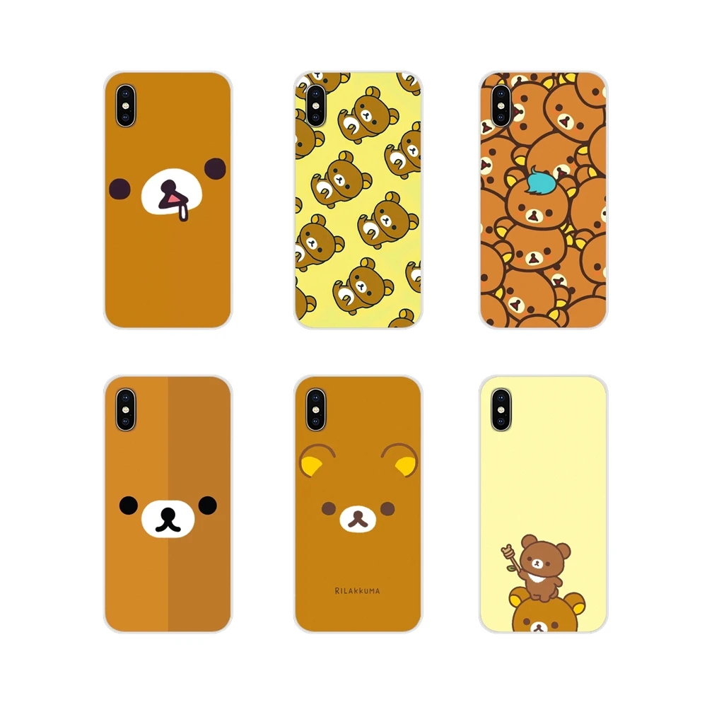 Аксессуары чехлы для телефонов Huawei Y5 Y6 Y7 Y9 Prime Pro GR3 GR5 2017 2018 2019 Y3II Y5II Y6II Cute rilakkuma |
