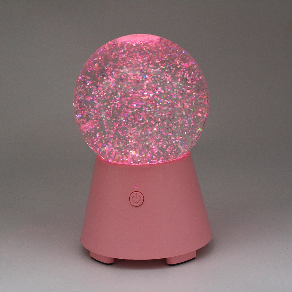 Блестящая пудра Bluetooth динамик высокого качества звук ночник умный беспроводной