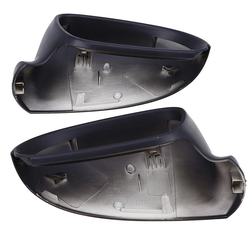 Крышки автомобильных зеркал POSSBAY для VW Golf/R32/GTI/Rabbit 2006 2007 2009 матовая черная крышка