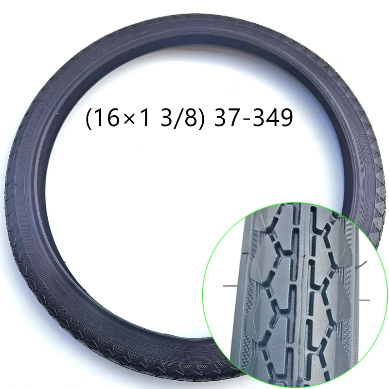 

New 16 inch 37-349 16x1 3/8 Folding Tires For Brompton Folding Bicycle City Commuter Bicycle
