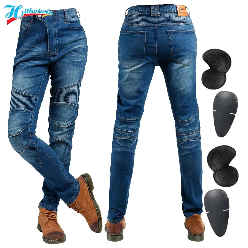 Новинка 2020 мотоциклетные брюки женские одинаковые джинсы черные и синие для