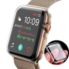 Прозрачный чехол для Apple Watch Series 3 2 1 38 мм 42 мм, тонкий мягкий прозрачный защитный чехол из ТПУ для iWatch 5 4 44 мм 40 мм