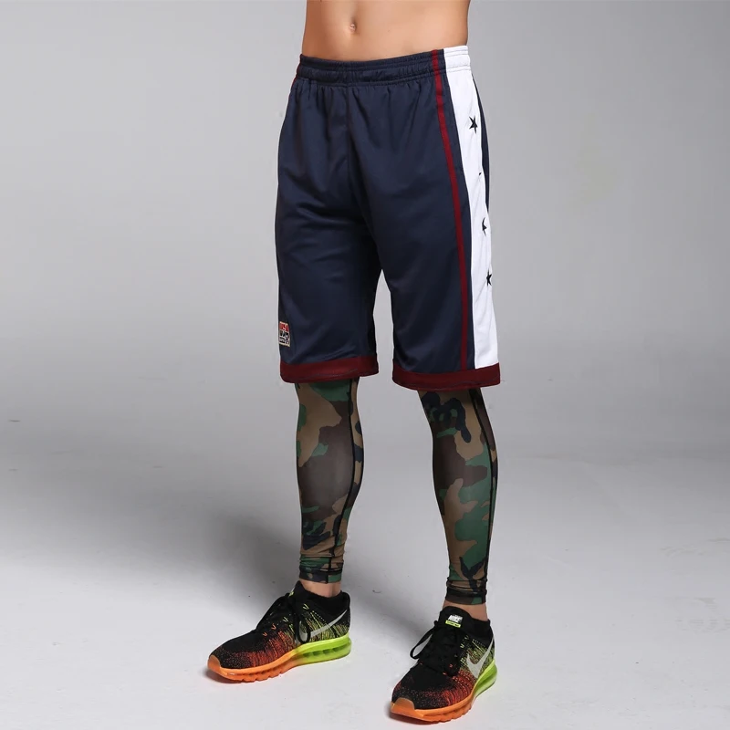 

Basketball Training Shorts Men Sport Shorts Loose Summer Male Breathable Running GYM Fitness Jogging Short Pants