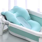 Детская подушка для ванной, Нескользящая подушка для душа, поддерживающая сиденье для ванной, коврик для новорожденных, безопасная подушка для ванной, мягкая поддерживающая подушка для ванной