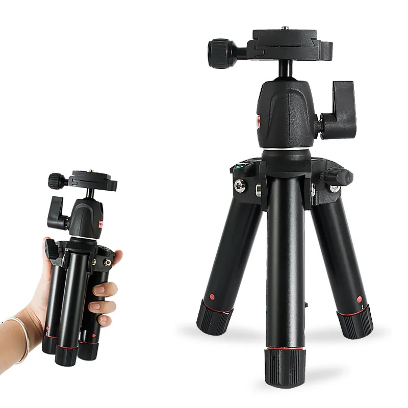 

Desktop tripod DSLR camera tripod photography small tripod net red live phone tripod
