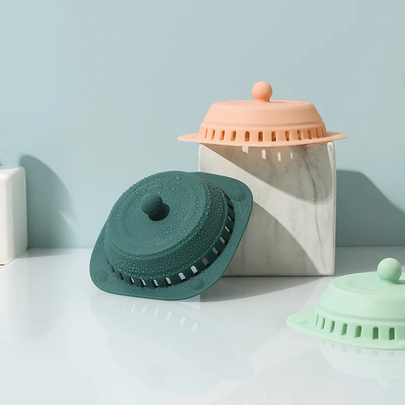 Силиконовый Фильтр для слива в раковину с защитой от насекомых|Фиксаторы и