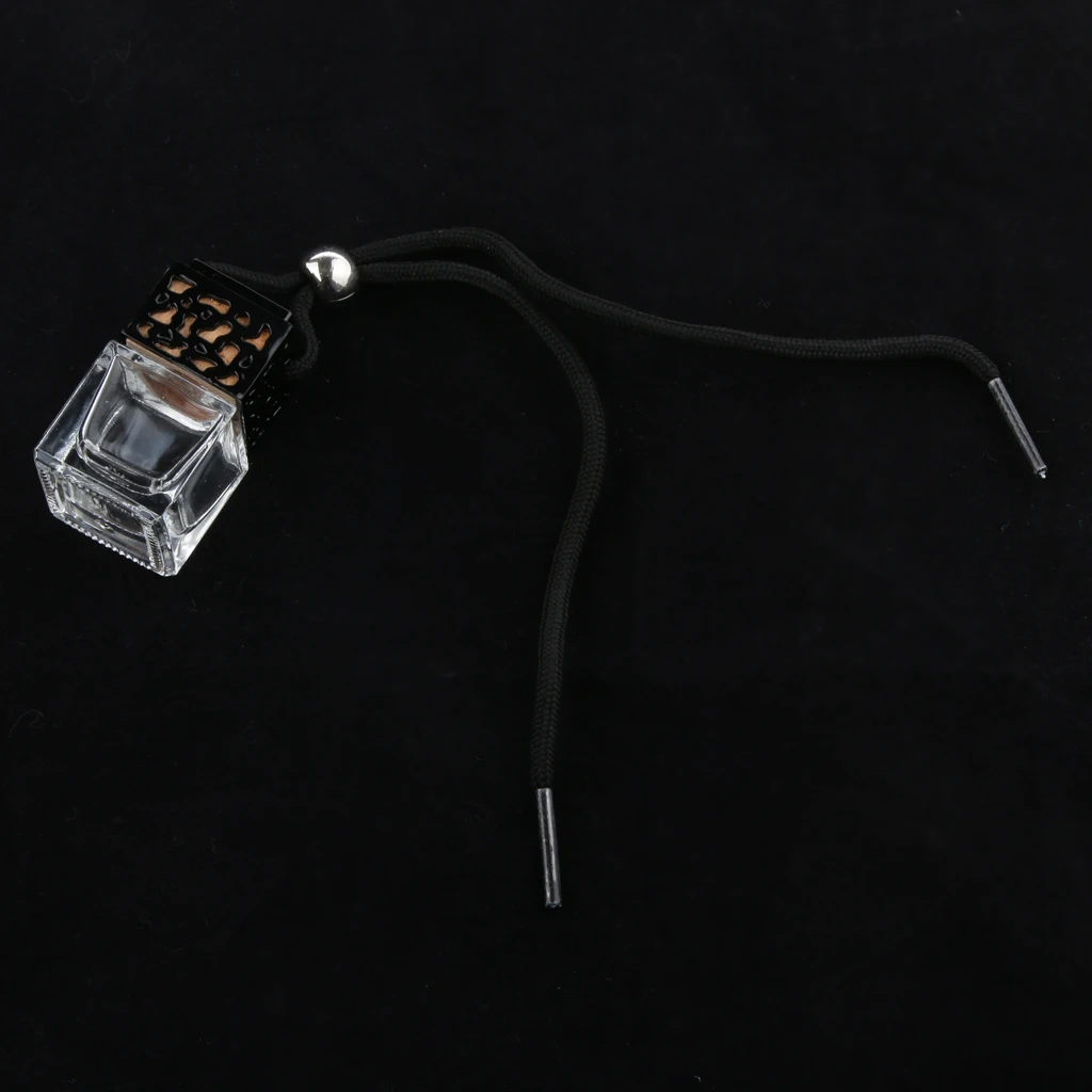 

5ml Glass Empty Perfume Refillable Pendant Bottle Hanging Freshener Air Refresh Bottle Refillable Bottle 50-set