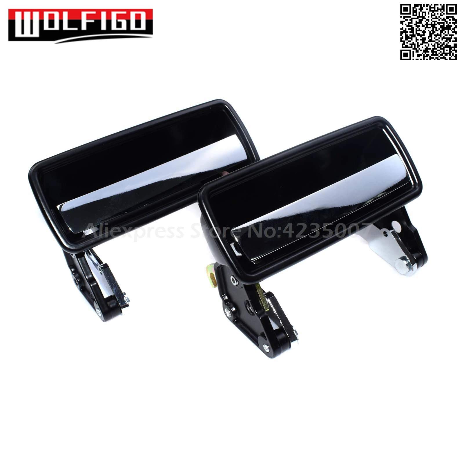 WOLFIGO новая хромированная левая и правая для Volvo 240 245 260 262 наружная дверная ручка