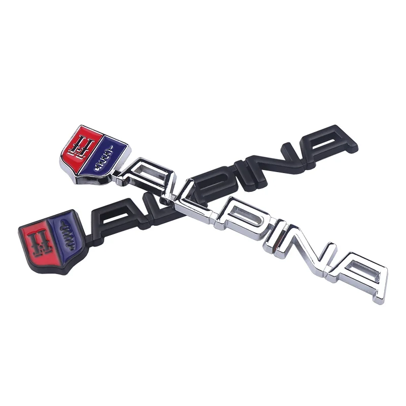 Металлическая 3d-наклейка на багажник автомобиля ALPINA эмблема знака для BMW M3 M5 M6 X1 X3