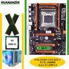 Идеальный компьютер HUANANZHI deluxe X79 LGA2011 Материнская Плата ЦП Xeon E5 2690 C2 ОЗУ 64 ГБ (4*16 Гб) DDR3 1333 МГц RECC