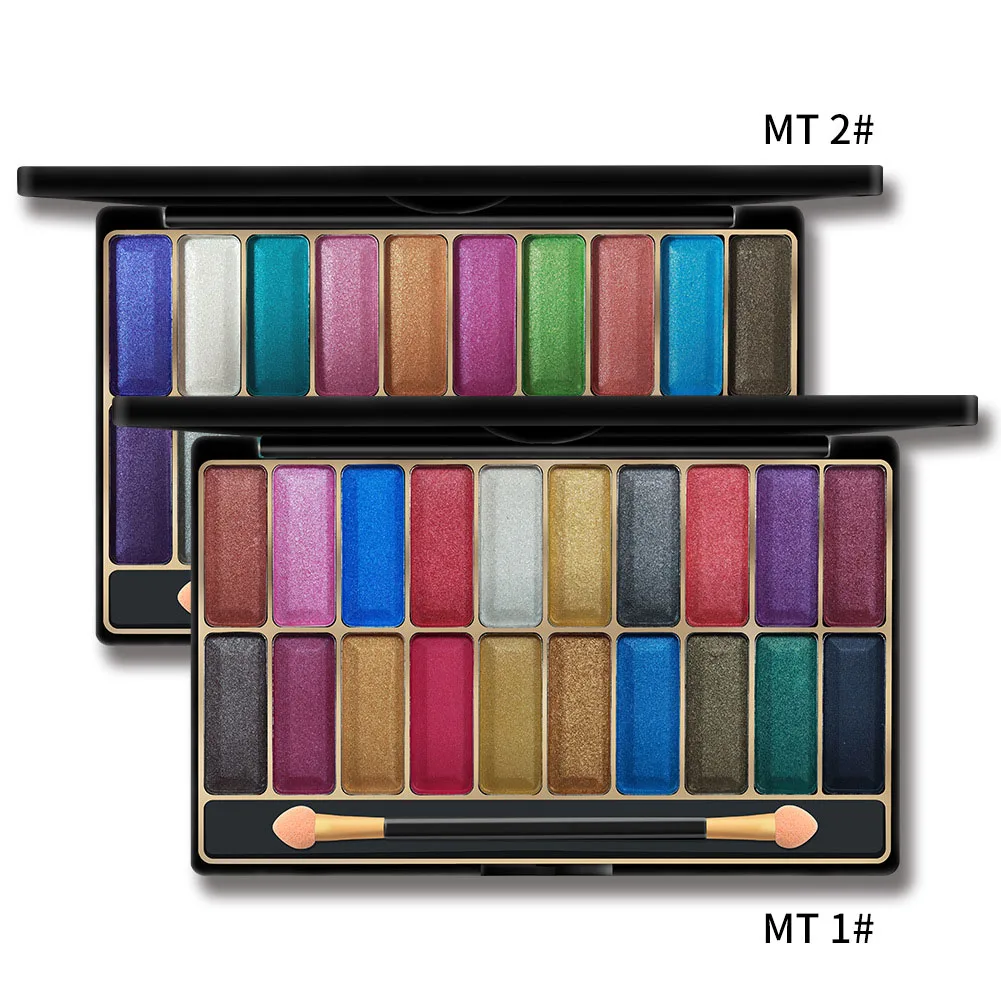 Глаза танцуют блестящие 20 цветов влажные тени для век водостойкие стойкие