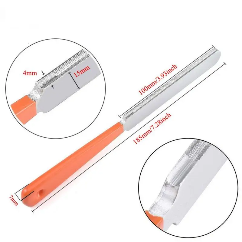 

Guitar Fret File Leveling Tool Grinding Protectors Set Guitar Repair Tools Kit