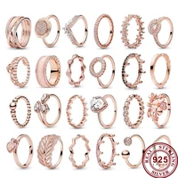 100 925 %d0%ba%d0%be%d0%bb%d1%8c%d1%86%d0%be silver rose gold 24 most popular womens pan rings for women wedding party gift fashion jewelry