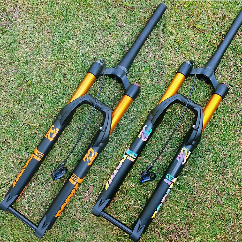 

Подвеска для велосипеда, коническая вилка, горный велосипед, канал, ствол канала, Воздушная вилка 27,5/29 циклов, для путешествий 140 мм, сверху SR SUNTOUR AION