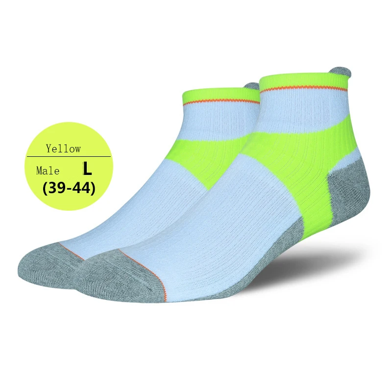 Носки мужские велосипедные 3 пары хлопковые дышащие спортивные носки для бега