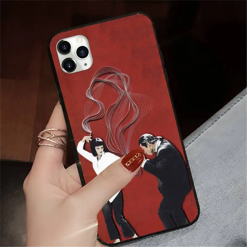

Pulp Fiction movie Phone Case for iPhone 11 12 pro XS MAX 8 7 6 6S Plus X 5S SE 2020 XR