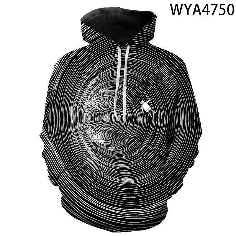 

Толстовка Мужская/женская с капюшоном, Свитшот в полоску, с длинным рукавом, с 3D принтом, в уличном стиле, 2020