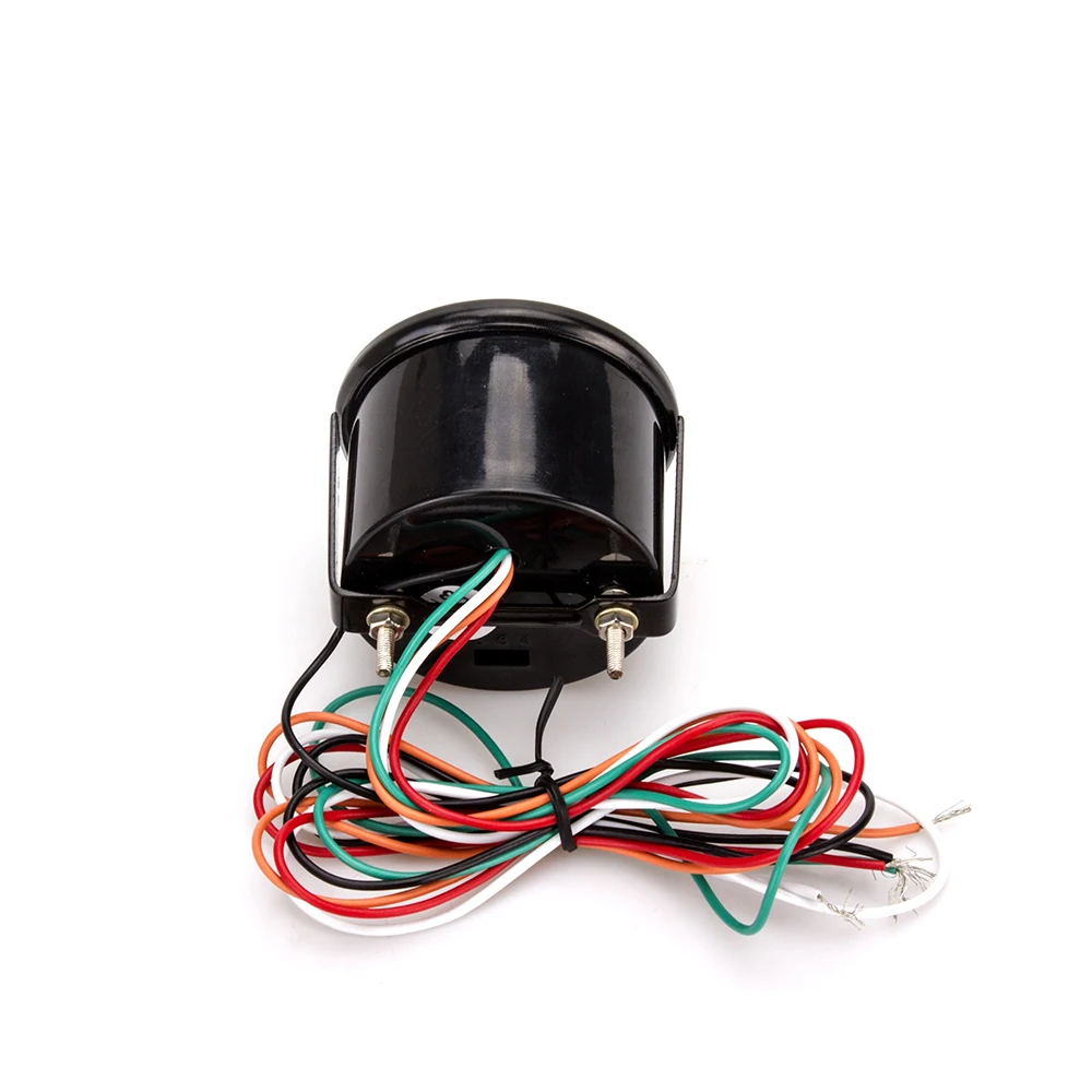 Универсальный 2 &quot52 мм Воздушный датчик соотношения топлива авто синий/красный