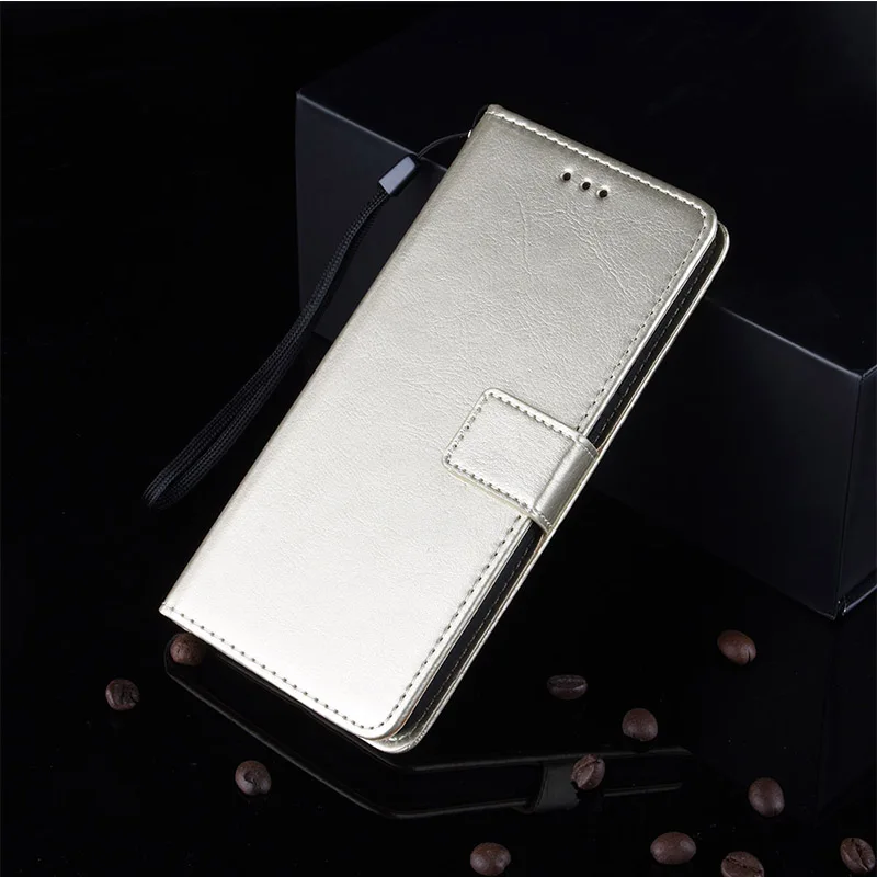 Leather case Phone Accessories Phone Flip Case for mi 8 9 Mobile Cover Anti-fall Card Kickstand