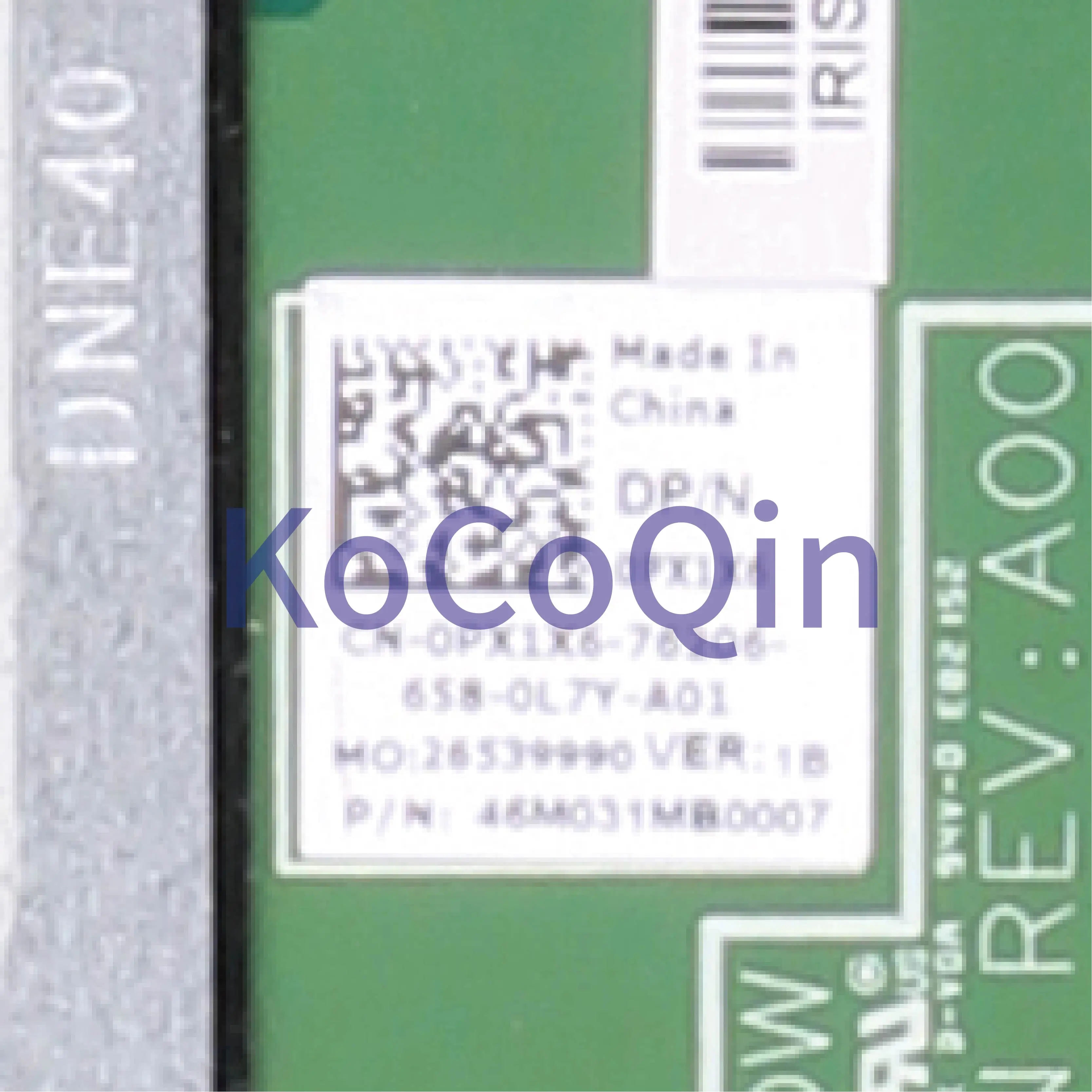 Материнская плата для ноутбука KoCoQin DELL Inspiron 3458 3558 Core I3-4005U SR1EK материнская CN-0PX1X6 0PX1X6