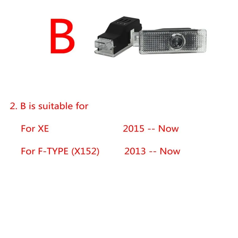 2 шт. для Jaguar XE F-TYPE X152 XJ X350 X358 X351 XK X150 XKR Led пригласительные огни в дверь автомобиля