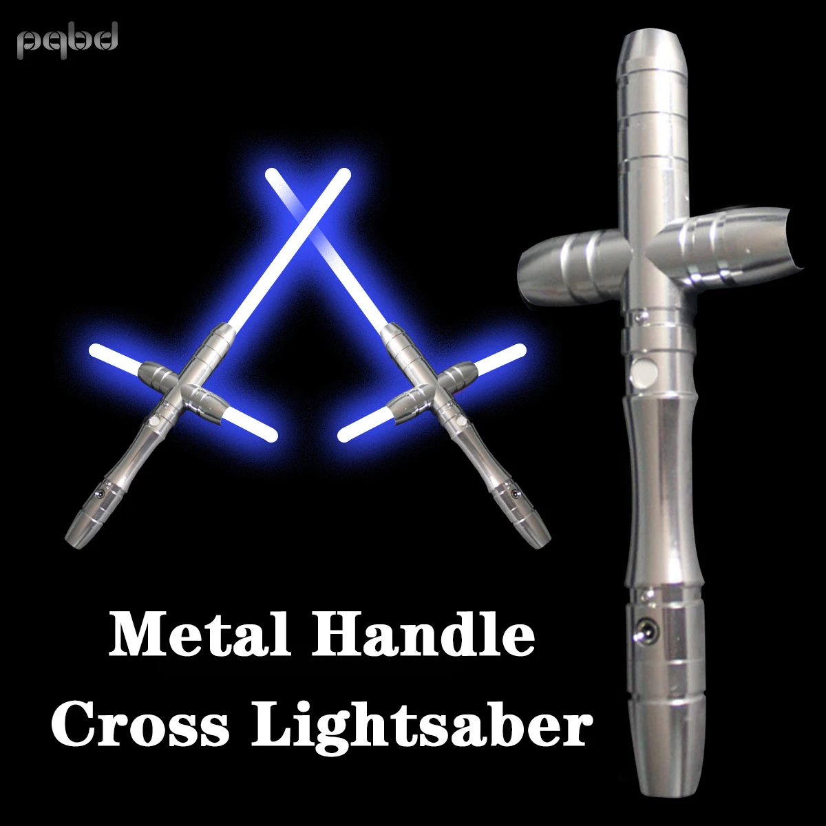 Лазерный меч лазерный pqbd со съемным лезвием и металлической ручкой|Светящиеся