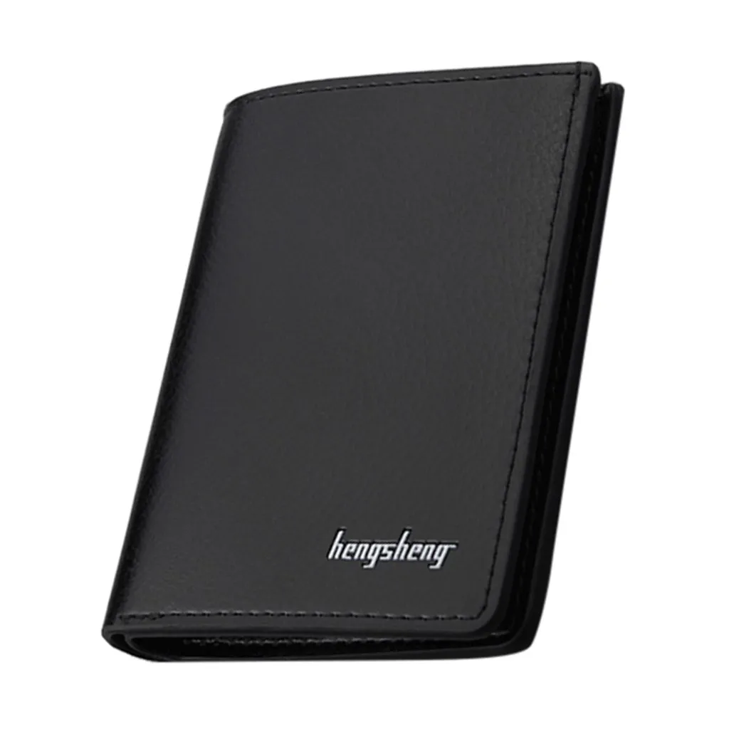 Кошелек из искусственной кожи на молнии с отделением для монет короткий кошелек