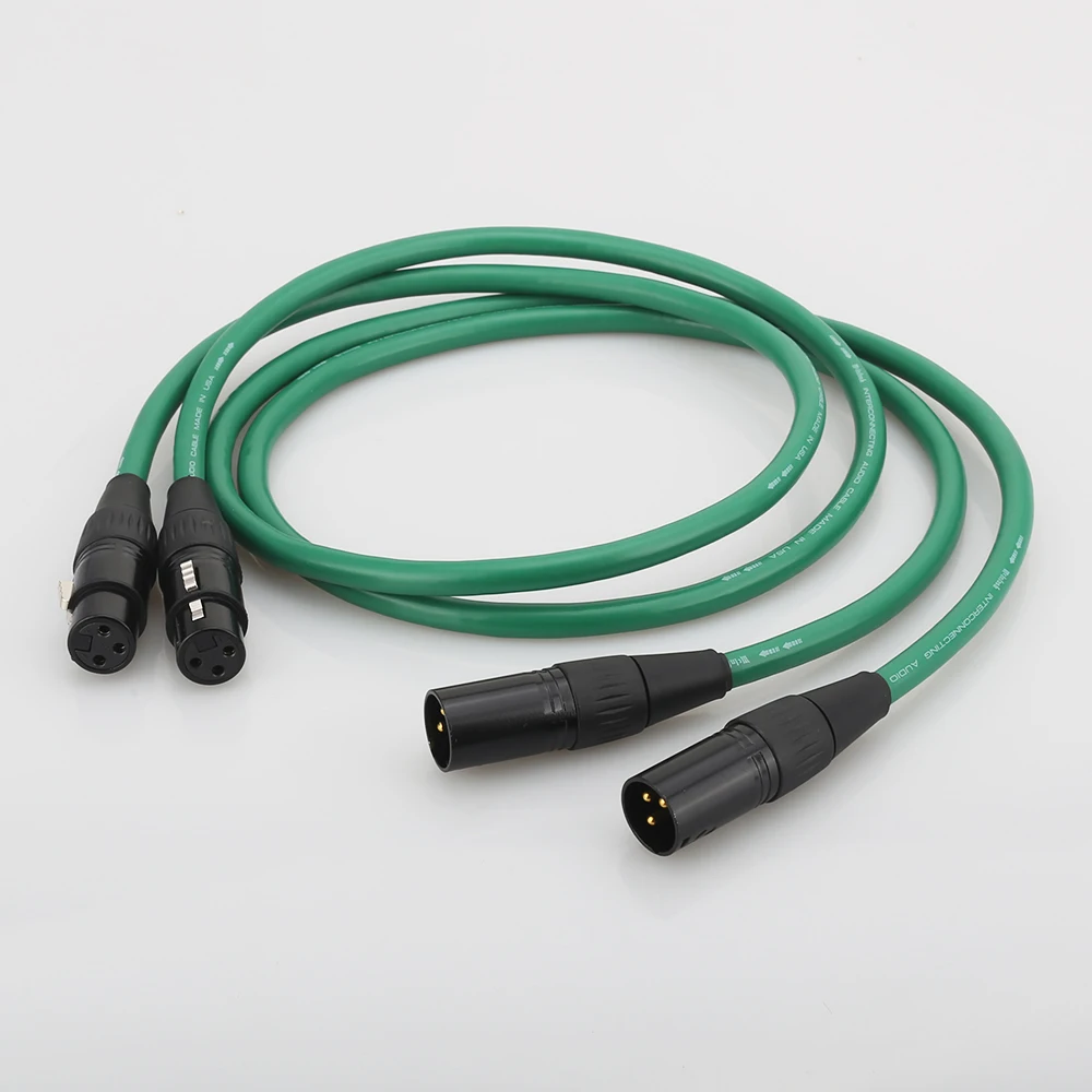 Hi End 2328 audio 4N медный соединение XLR аудиокабель сбалансированный Fi кабель|Кабели VGA|
