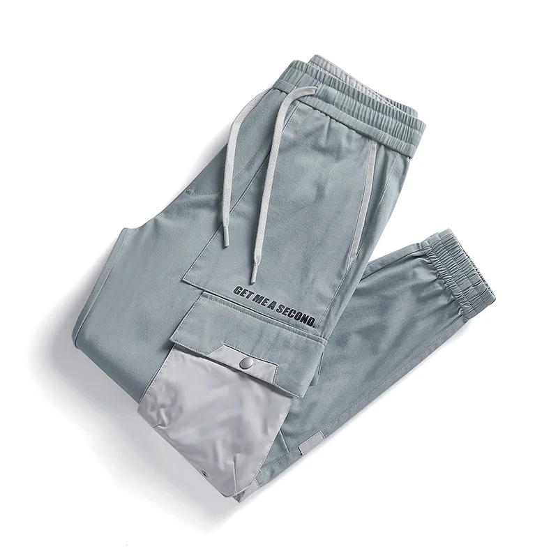 

SFABL Newest Streetwear Hip Hop Joggers Pants Men Fashion Harem Pants Ankle Length Trousers for Men Casual Quality Cotton Pants