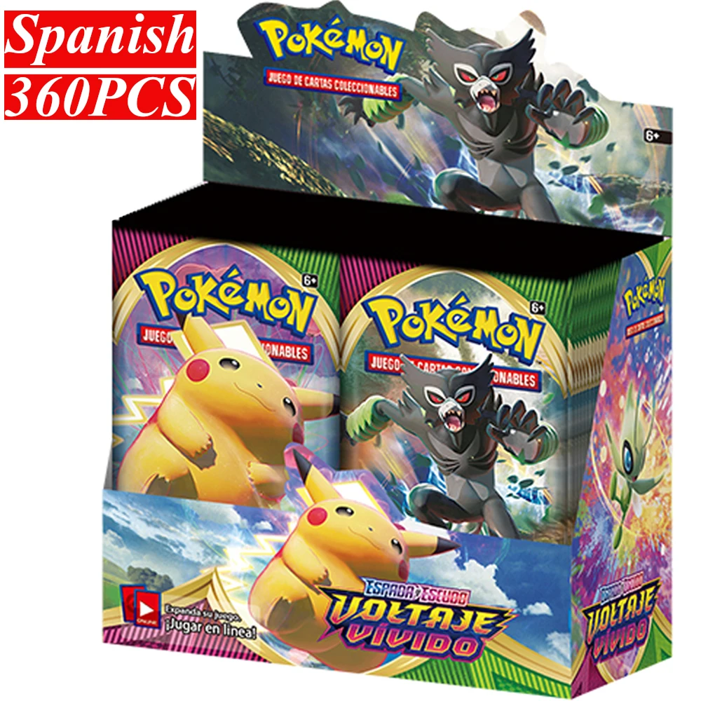 

Newest Evolving Skies 360/324Pcs Pokemon Cards TCG Toys Trading Card Game Sword Shield Collection Box Card Energy Trainer Tag