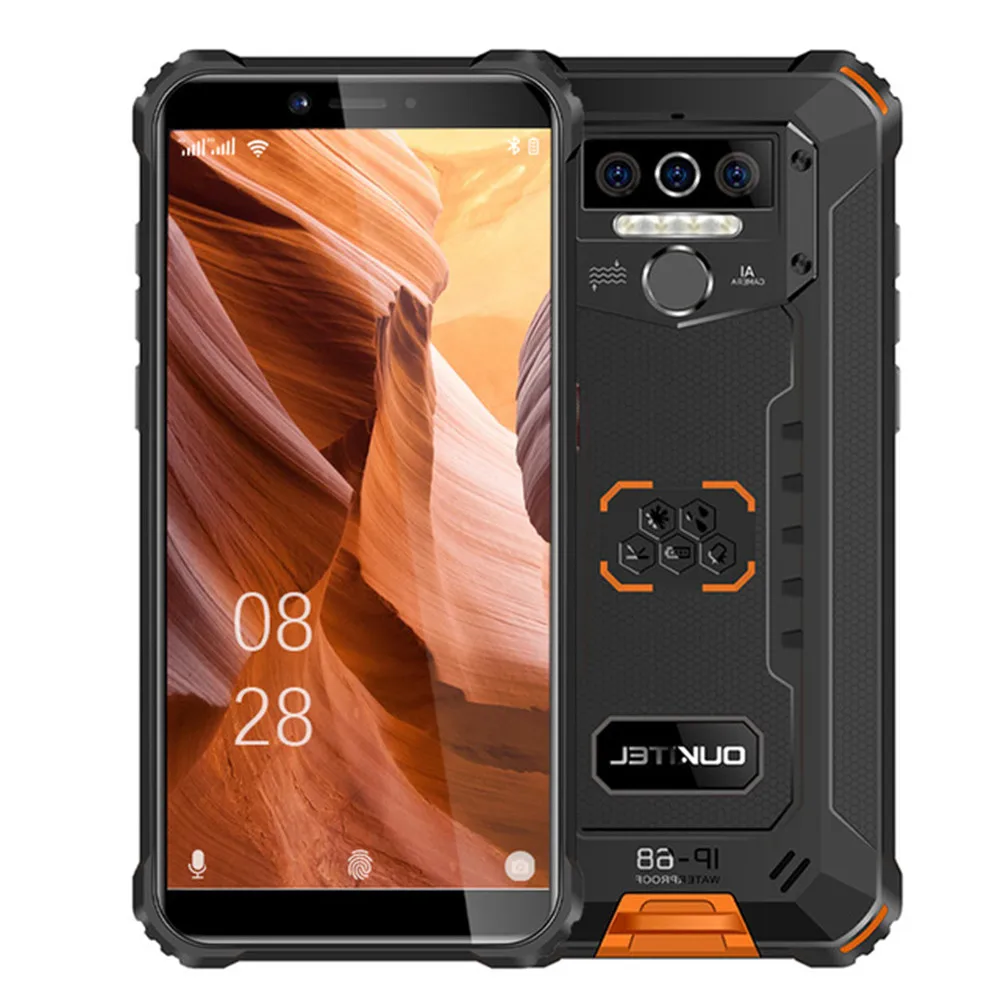

New OUKITEL WP5 Pro 4GB 64GB Smartphone 8000mAh Android 10 5.5" HD Gorilla Glass 4G LTE IP68 Waterproof Shockproof Mobile Phone