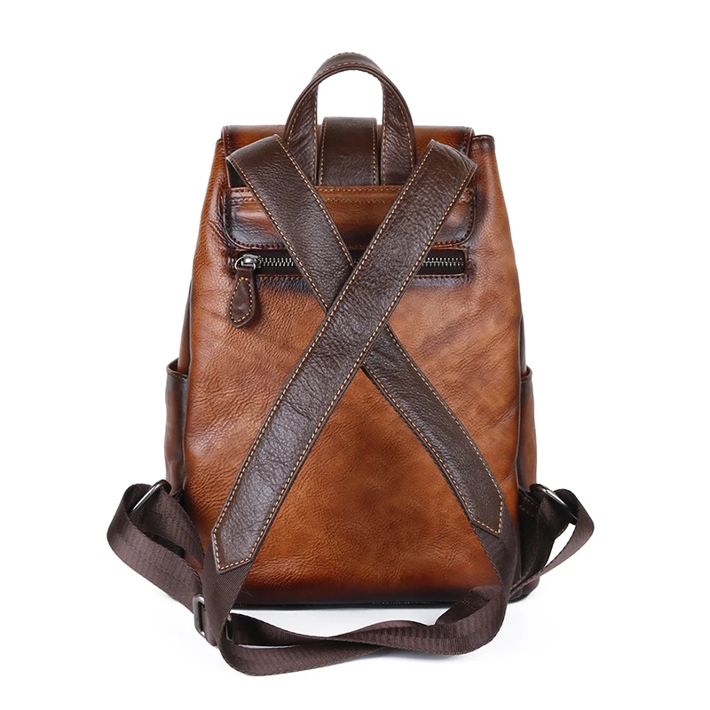 Женский рюкзак из воловьей кожи первого слоя для девочек школьные сумки книг