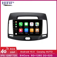 car multimedia player android 10 2 din gps autoradio for hyundai elantra 2007 2008 2009 2010 2011 support swc wifi usb