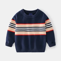 2 8t toddler kid baby boys girls sweater autumn winter warm clothes knit pullover top striped knitwear fashion children sweater