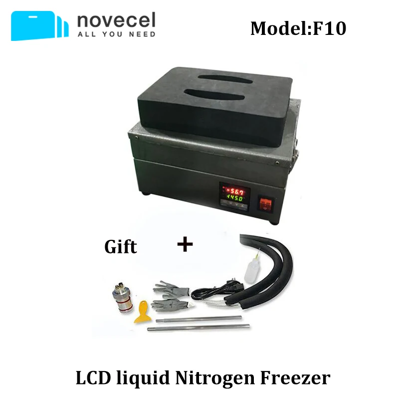 DHL Novecel FS06 F10 LCD screen морозильник с жидким азотом сепаратор встроенным насосом для
